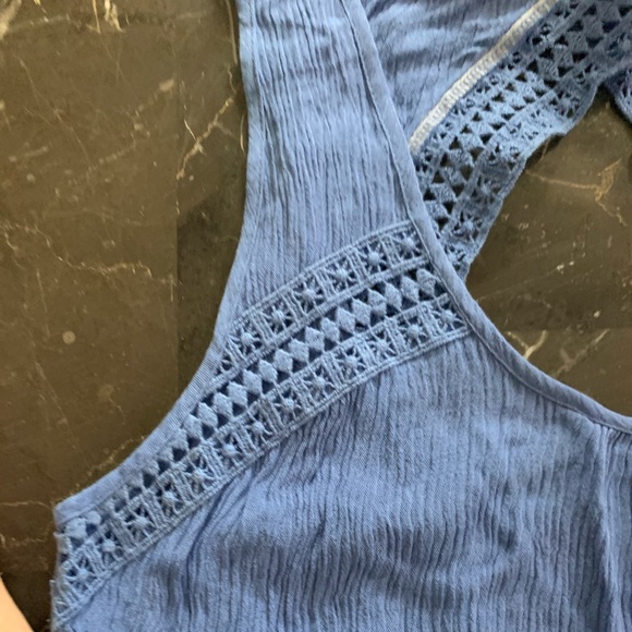 Beautiful Periwinkle Blue Tank top - Picture 2 of 5